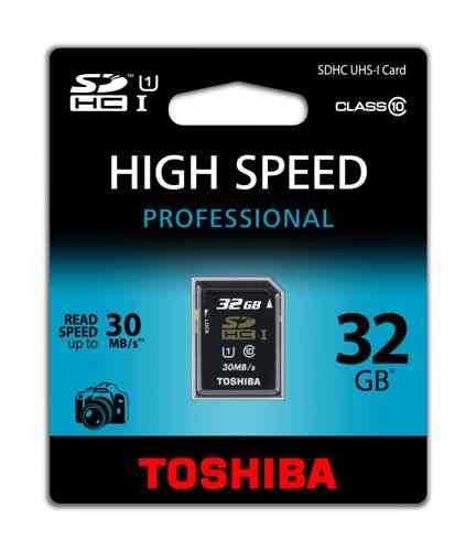 Sd Toshiba 32gb Uhs C10 Black